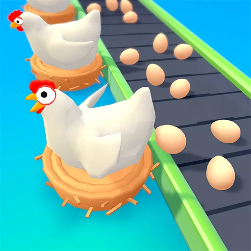 Game icon for Idle Egg Factory by Solid Games